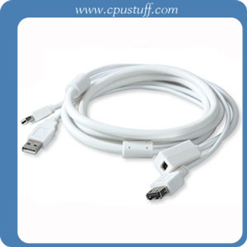 Mini DisplayPort Extension USB Combo Cable 6 Feet