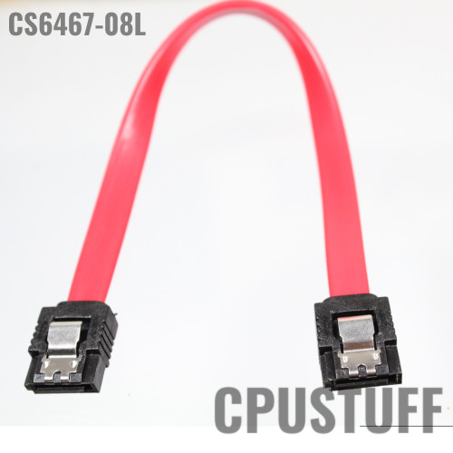 8 Inches SATA cable straight to straight - cross wired