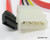 SATA 22 pin socket to 7 pin SATA  0.5M CSBP05M