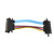 4.7 inch 22 pin female with panel mount to male without panel mount SATA cable