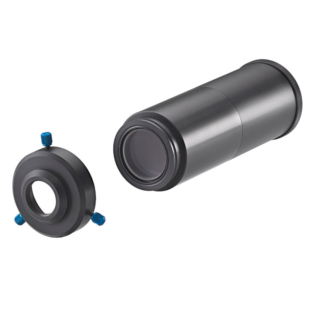 Tube for direct camera use of infinity-corrected microscope lenses with M25-thread