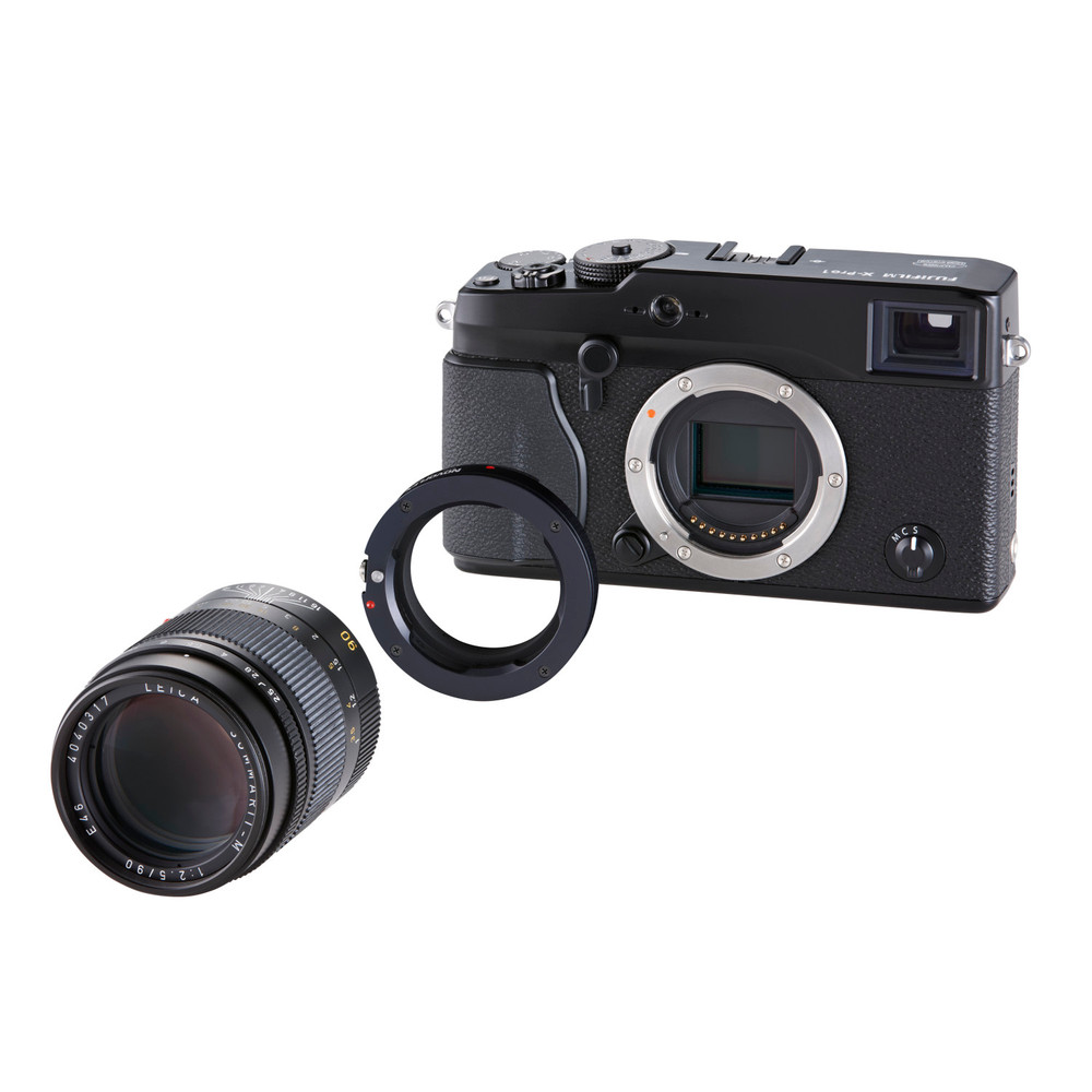 Adapter Fujifilm X-Mount Camera Body to Leica M Lenses