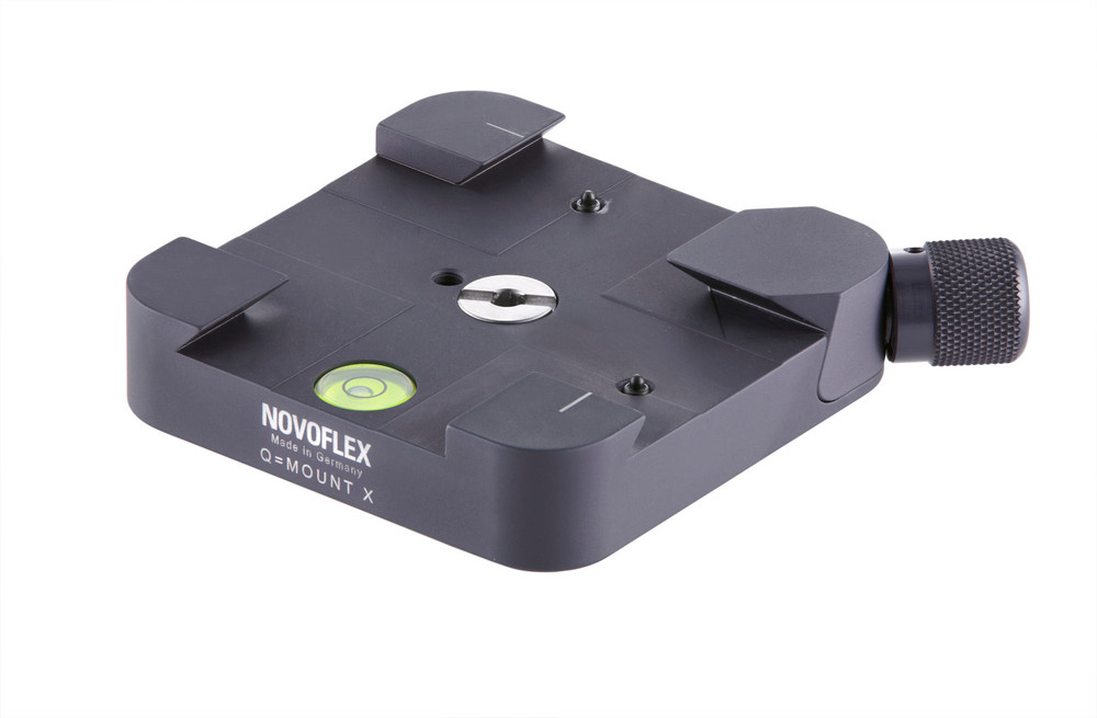 Q-Mount Cross-Clamping Quick Release Base (Q-MOUNT-X) | Novoflex