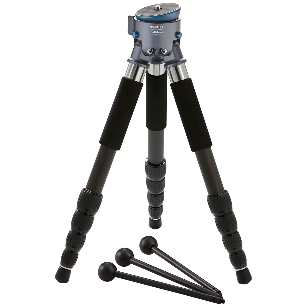 TrioBalance 5-Section Travel Carbon Fiber Legs and and Mini Legs