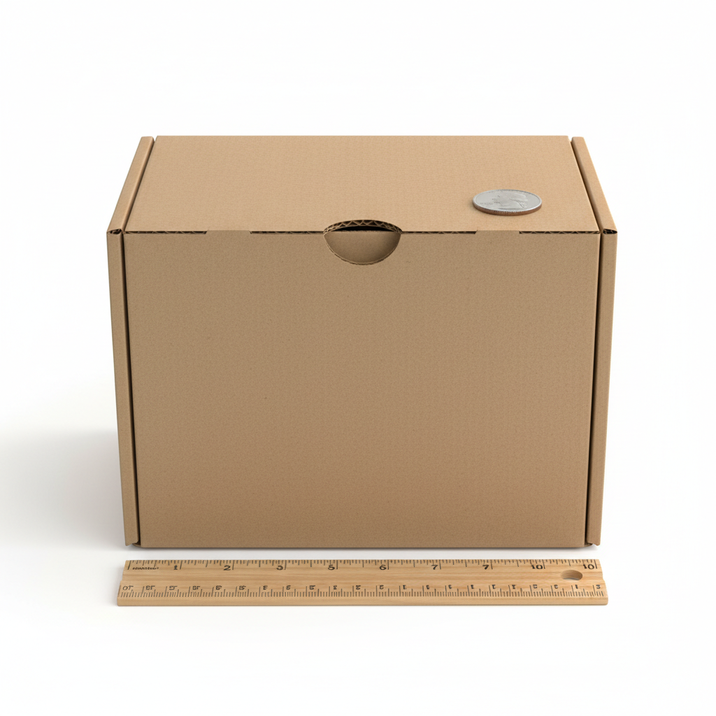 8x6x4 Corrugated Mailer Box
