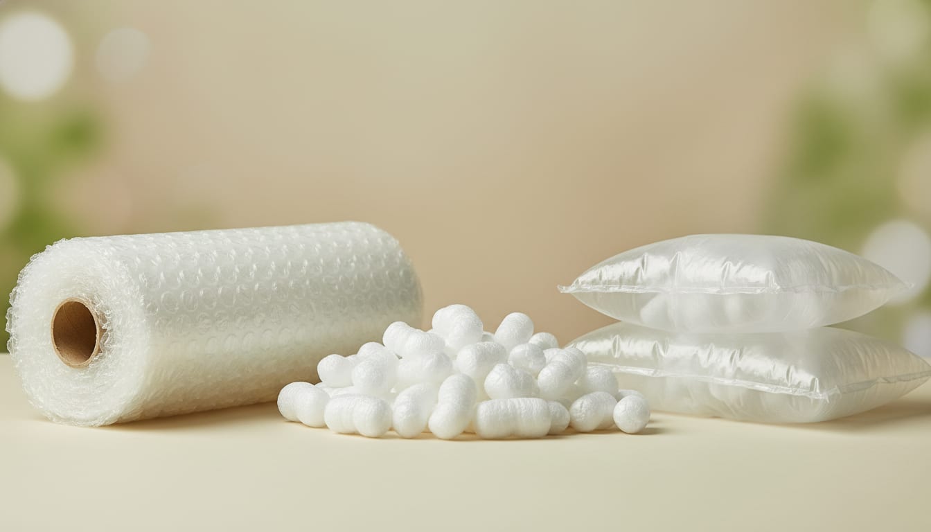 Bubble cushioning roll