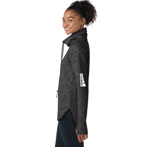 Sport Tek Women's Triumph Cowl Neck Pullover