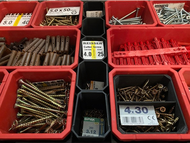 Milwaukee Packout Standard Organiser Centre Cups