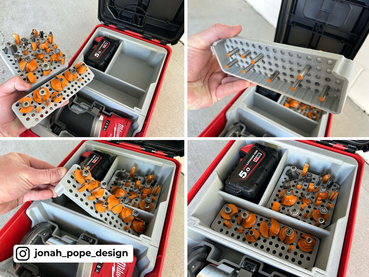 Ammo Can / Compact Tool Box Insert - By Jonah Pope Design