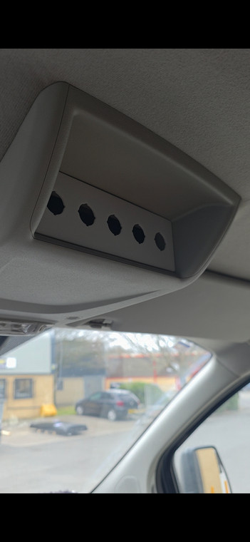 Ford Transit Custom switch panel inlay 