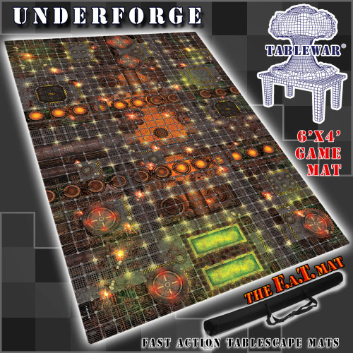 6x4 'Underforge' F.A.T. Mat Gaming Mat 6x4 'Underforge' F.A.T. Mat Gaming Mat