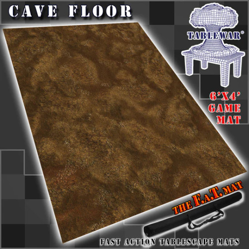 6x4 'Cave Floor' F.A.T. Mat Gaming Mat 6x4 'Cave Floor' F.A.T. Mat Gaming Mat