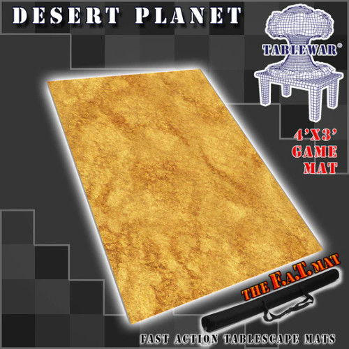 4x3 'Desert Planet' F.A.T. Mat Gaming Mat 4x3 'Desert Planet' F.A.T. Mat Gaming Mat