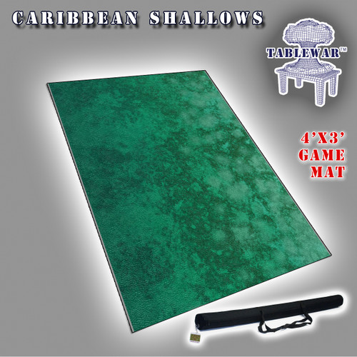 4x3 'Caribbean Shallows  (lighter ocean)