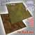 3x3' Dbl Sided 'Forrest + Cave Floor' F.A.T. Mat Gaming Mat