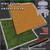 3x3' Dbl Sided 'Dirt Field' + ‘Grassy Field’ F.A.T. Mat Gaming Mat
