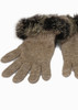 Possum Merino Fur Trim Gloves