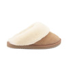 Sheepskin Scuff in chestnut colour