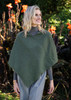 Possum Merino Lightweight Moss Stitch Poncho