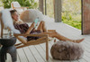 Sheepskin Ottoman