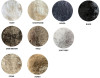 Gold Star Single Sheepskin Rugs – NZ Long Wool Luxury - color swatches