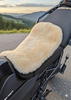 Universal Motorbike Sheepskin Seat Pad, All-Season Comfort & Protection