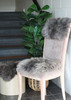 Natural Black Sheepskin Pad - Square | The Sheepskin Factory