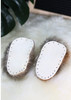 Possum Fur Crochet Bootie Soles