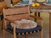 Long Wool Sheepskin Pad - Round