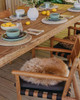 Long Wool Sheepskin Pad - Round