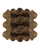 Natural Colour Sexto Sheepskin Rug