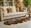 Natural Colour Double Sheepskin Rug