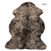Premium Natural Black Sheepskin Rug