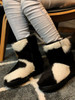 Cowhide Sheepskin Boots