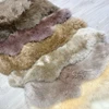 Custom Circular Sheepskin Rug