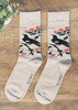 Possum Merino NZ Birds Socks