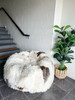 Lhasa Longwool Sheepskin Bean Bag Natural