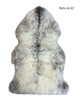 Undyed Natural Long Wool Sheepskin Rug