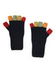 Possum Merino Multicolour Fingerless Gloves
