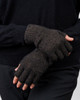 Possum Merino  Silk Fingerless Gloves