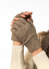 Possum Merino  Silk Fingerless Gloves
