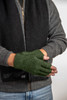 Possum Merino  Silk Fingerless Gloves