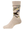 Possum Merino NZ Birds Socks
