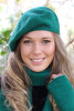 Possum Merino Plain Beret - Emerald