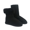 Napier Tall Sheepskin Boots - Black