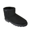 Robbie Mini Sheepskin Boots - Black