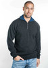 Possum Merino Lightweight  Zip Collar Jumper