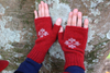 SALE! Possum Merino Child's Fingerless Mittens