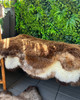 Premium Natural Black Sheepskin Rug