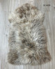 Premium Natural Black Sheepskin Rug